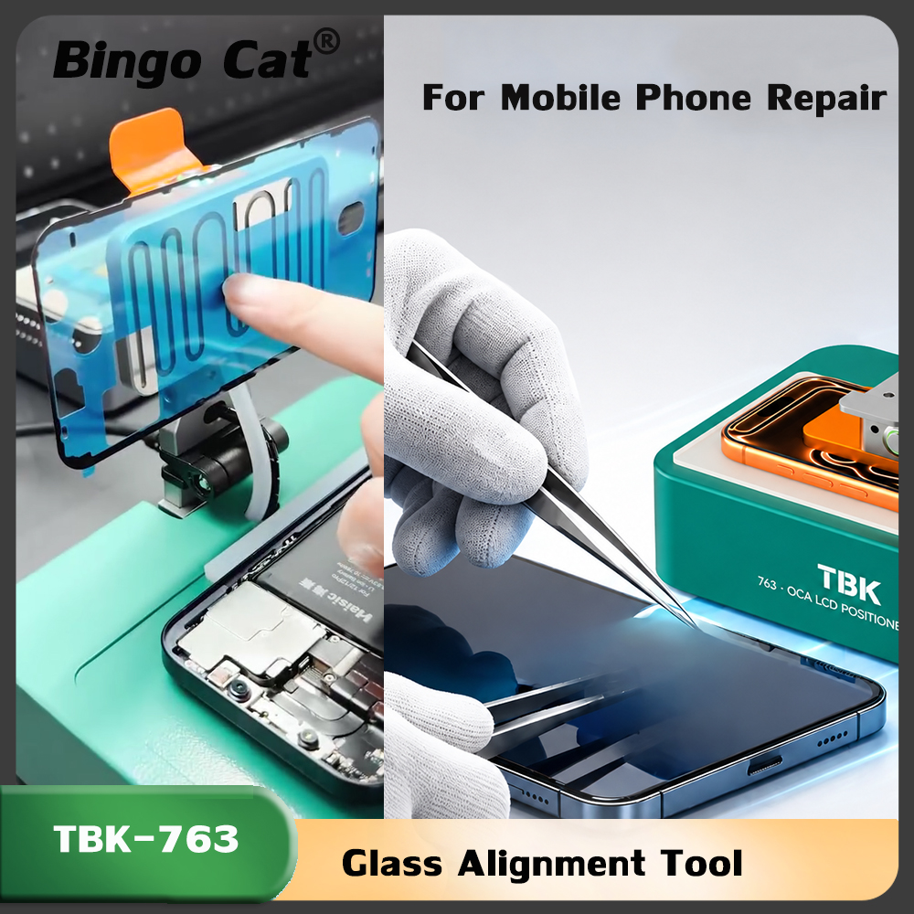 Screen Alignment Tool - TBK-763 Vakuum-Positioniermaschine geeignet für das Aufkleben