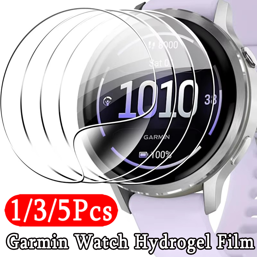 Hydrogel Screen Protector - 1-5 Stück Uhren-Hydrogel-Folie für Garmin Venu