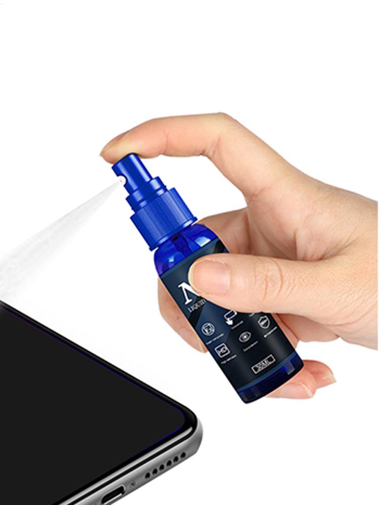 Oleophobic Coating Spray - Flüssiger Displayschutz-Spray, hydrophobe Beschichtung, Schutzfolie, kratzfest,