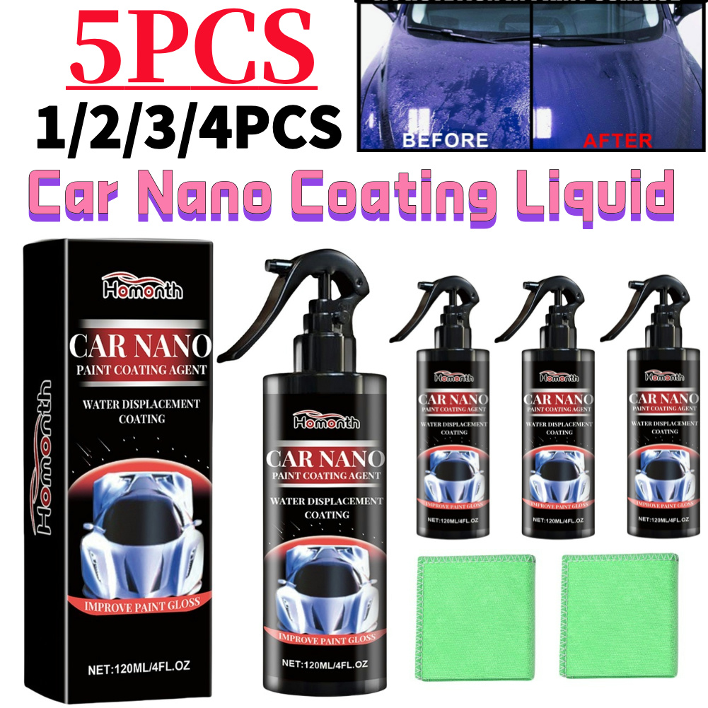 Nano Liquid Coating - 1-5 Stück Auto Nano-Beschichtungsflüssigkeit Polier- und