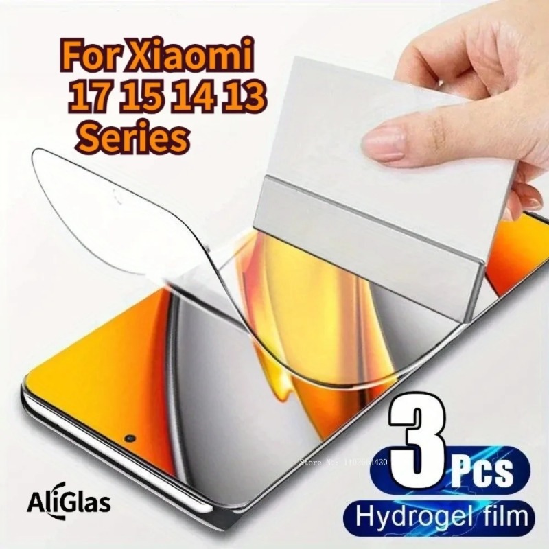 Flexible Tpu Film - 3 Stück Hydrogel-Folie für Xiaomi 17