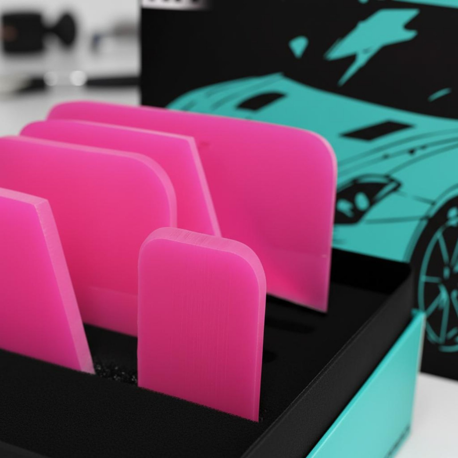 Flexible Tpu Film - TPU-Folien-Abzieher mit weicher Kante, PPF-Installationswerkzeug-Set, Lackschutzfolien-Werkzeugset,