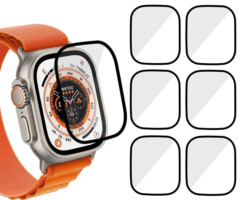 Smartwatch Screen Film - 3D-Displayschutzfolie aus Gehärtetem Glas Passend für