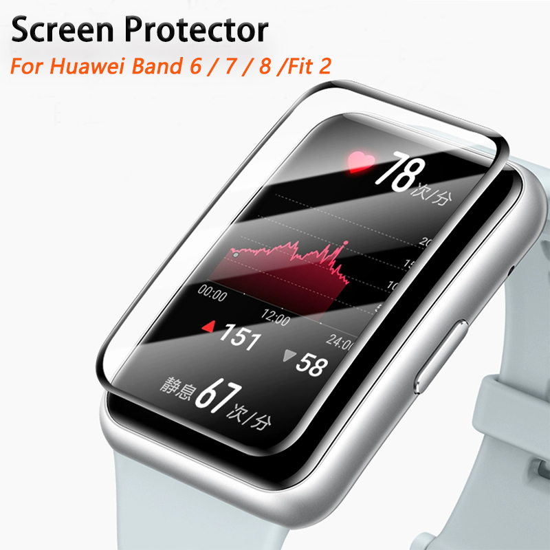 Curved Edge Screen - Gebogene Kante Schutzfolie für Huawei Watch
