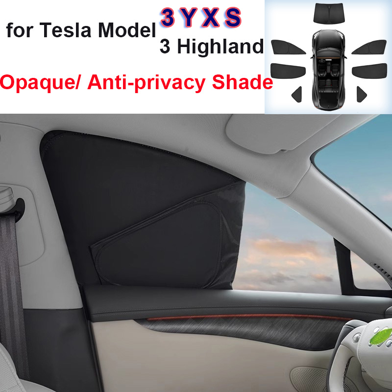 Privacy Screen Protector - Auto-Sonnenschutz für Tesla Model 3 Y