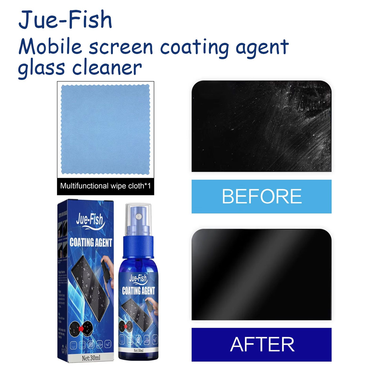 Oleophobic Coating Spray - Flüssiger Displayschutz, Sprühbildschirm, hydrophobe Beschichtung, Schutzfolie,