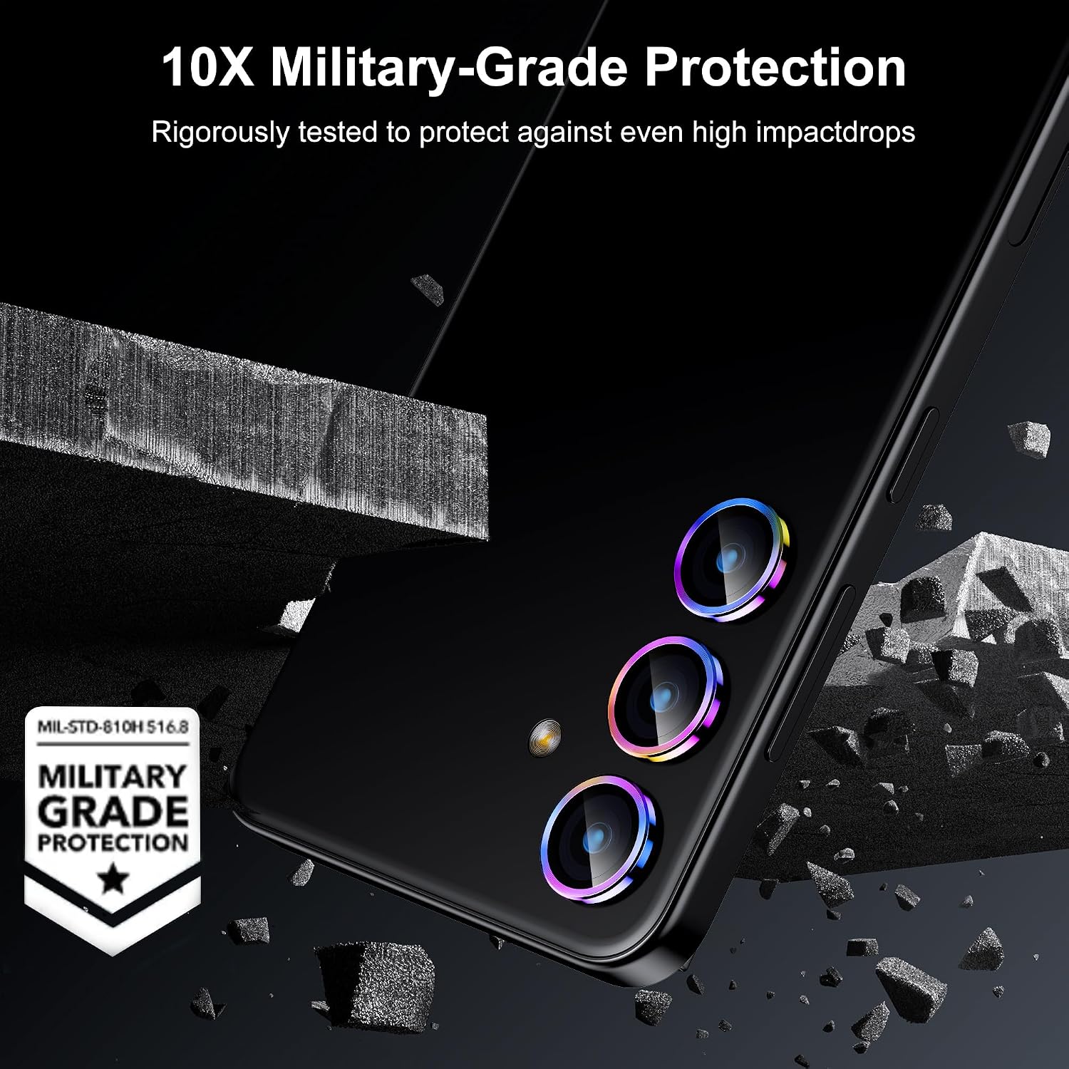 Tempered Glass Screen 9H - 9H Gehärtetes Glas Kamera-Displayschutz für Samsung