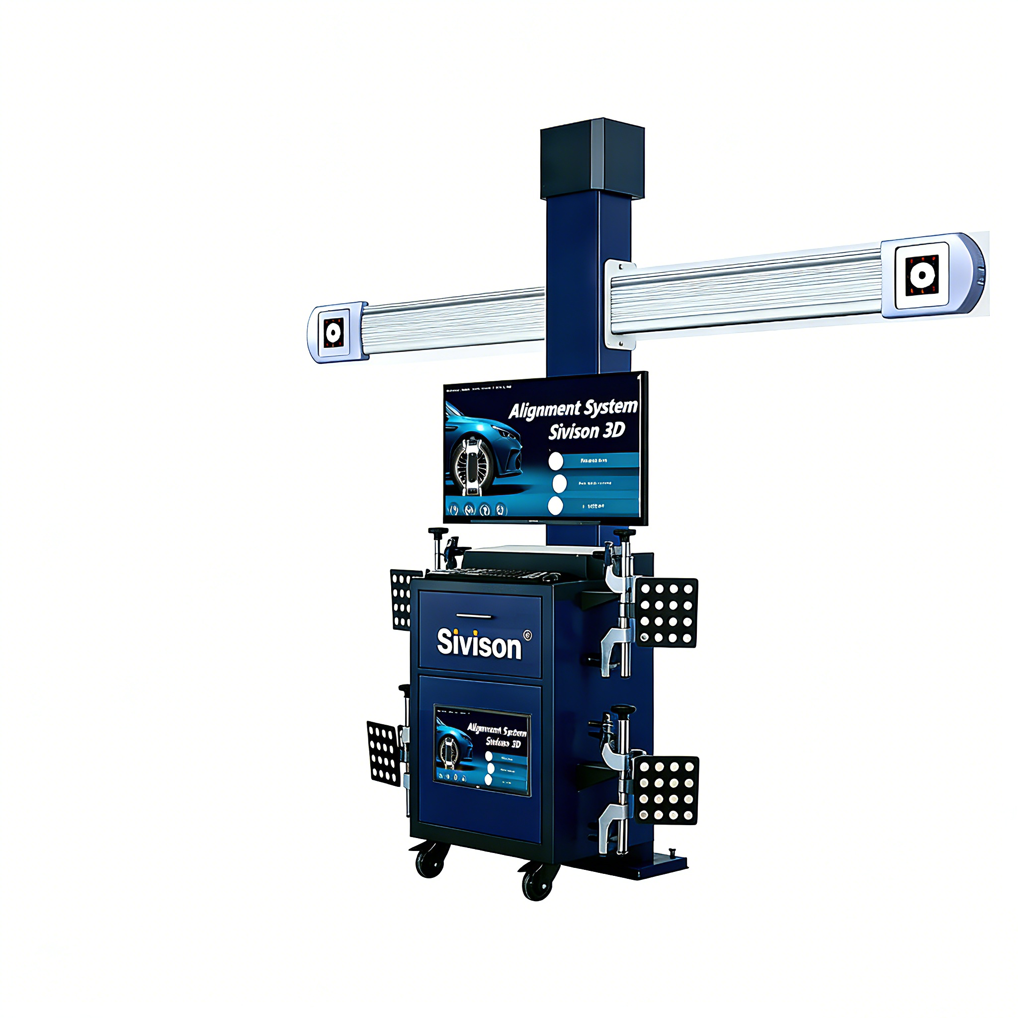 Screen Alignment Tool - Günstige Elektrische 3D-Achsvermessungsmaschine mit Doppelbildschirm und