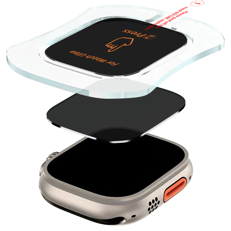 Screen Alignment Tool - Sichtschutzfolie für Apple Watch Ultra2/Ultra 49
