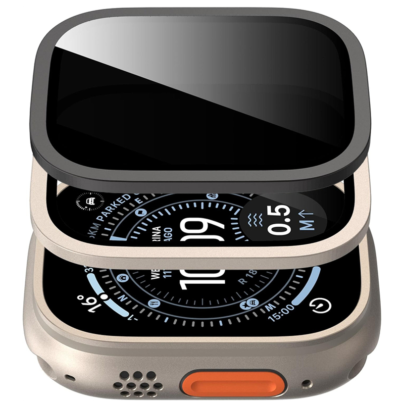 Privacy Screen Protector - Gehärtetes Glas für Apple Watch Ultra