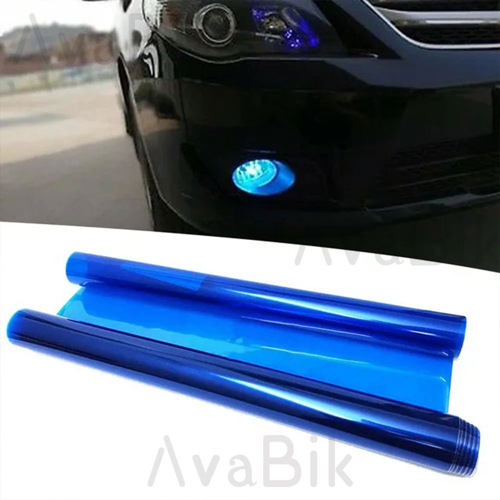 Anti Blue Light Film - 30CM Auto-Scheinwerfer Blautönungsfolie PVC Auto-Scheinwerfer Farbwechselfolie