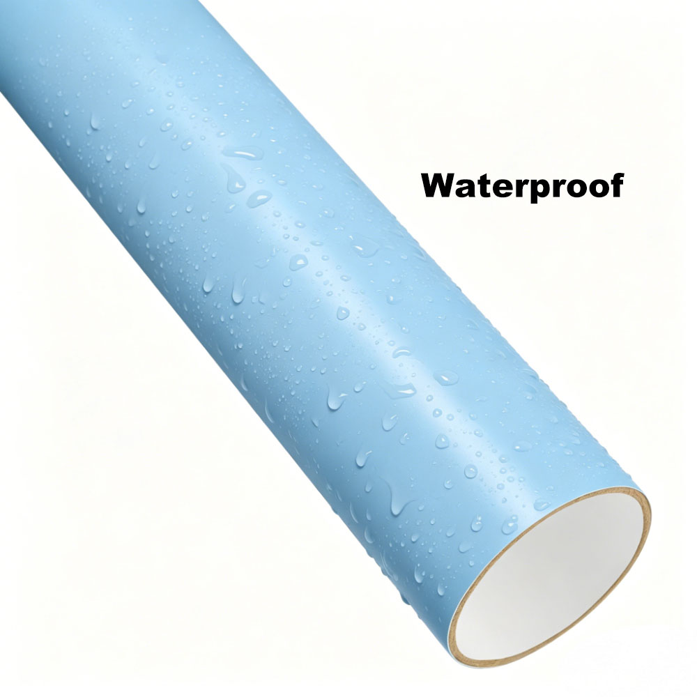 Anti Blue Light Film - Auto-Vinylfolie Matt Hellblau PVC Karosserie-Aufkleber Selbstklebende