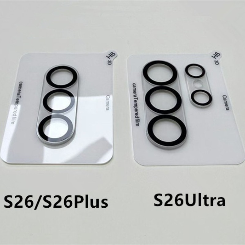Tempered Glass Screen 9H - HD-Kameraobjektiv Vollständiger Schutz aus gehärtetem Glas