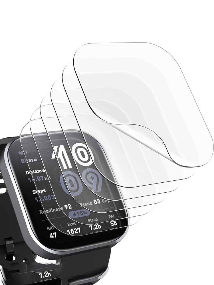 Smartwatch Screen Film - Displayschutzfolie für Amazfit Bip 6, Smartwatch-Zubehör,