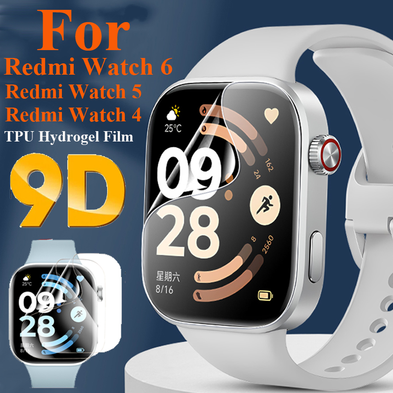 Hydrogel Screen Protector - 1-5PCS Hydrogel-Schutzfolie für Redmi Watch 6,