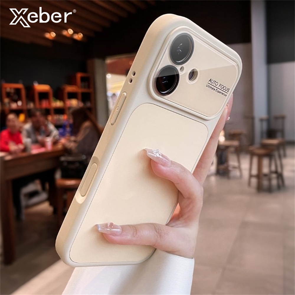 Camera Lens Protector - Luxuriöse Candy-Farbene KI-Kamera-Steuerungstasten Handyhülle für iPhone