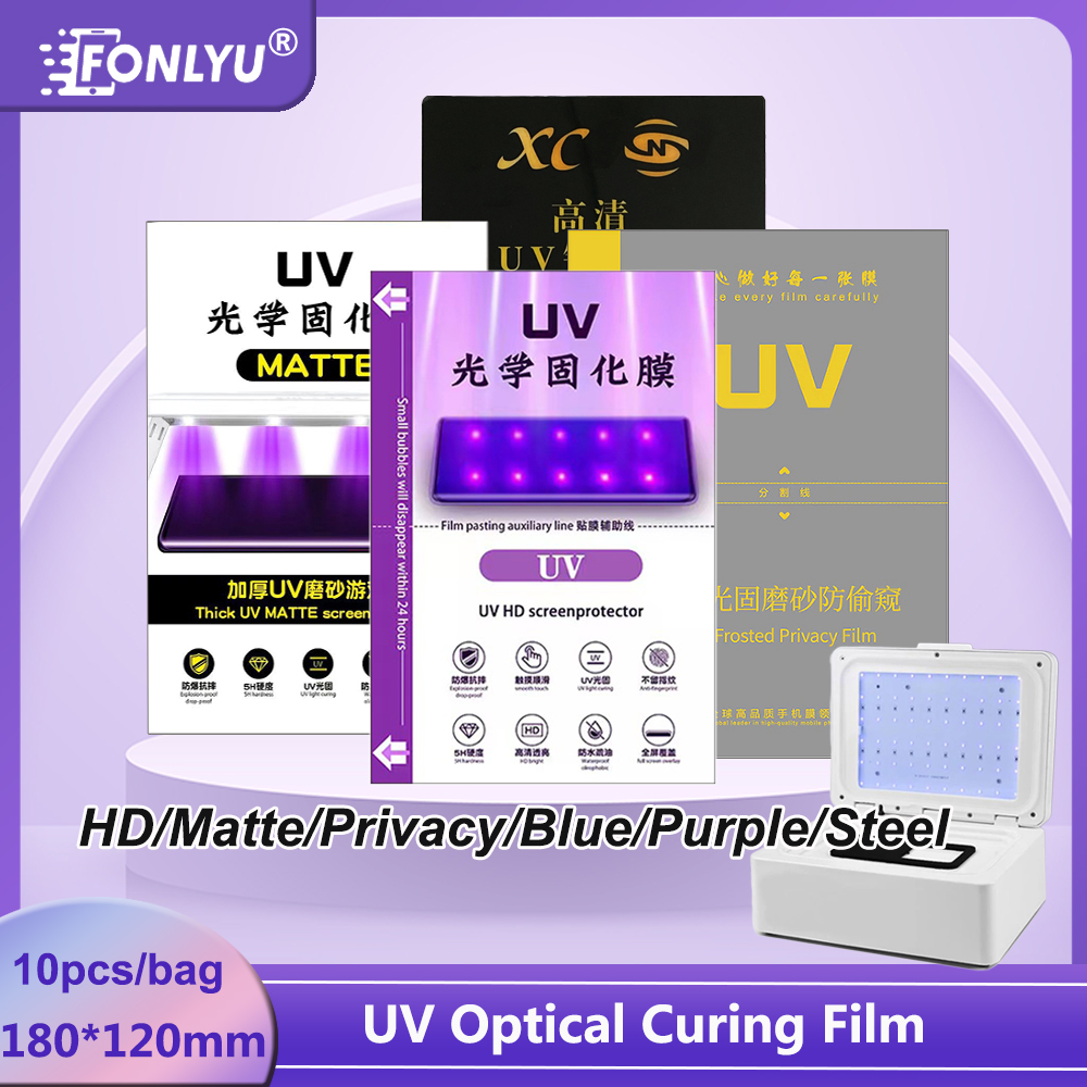 Screen Protector Cutter - FONLYU UV Optische Hydrogel Film HD