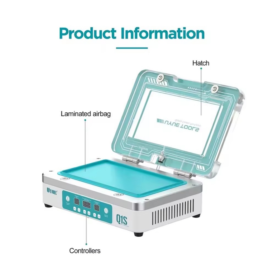 UYUE Q1S 9-Zoll-LCD-Laminierma – Screen Alignment Tool Bewertung und Preis