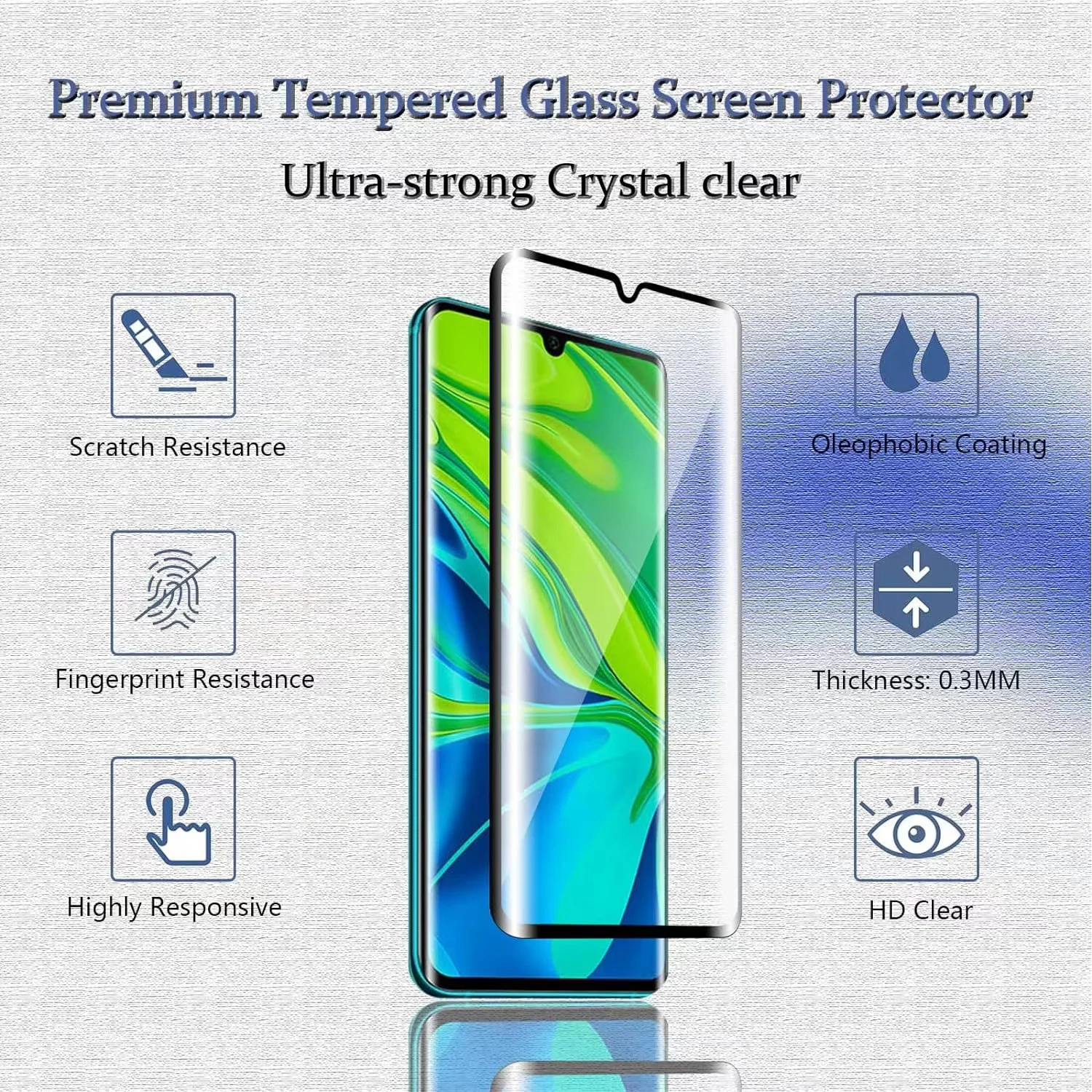 6IN1 Für Xiaomi Mi 10 Glas Mi  – Curved Edge Screen Bewertung und Preis