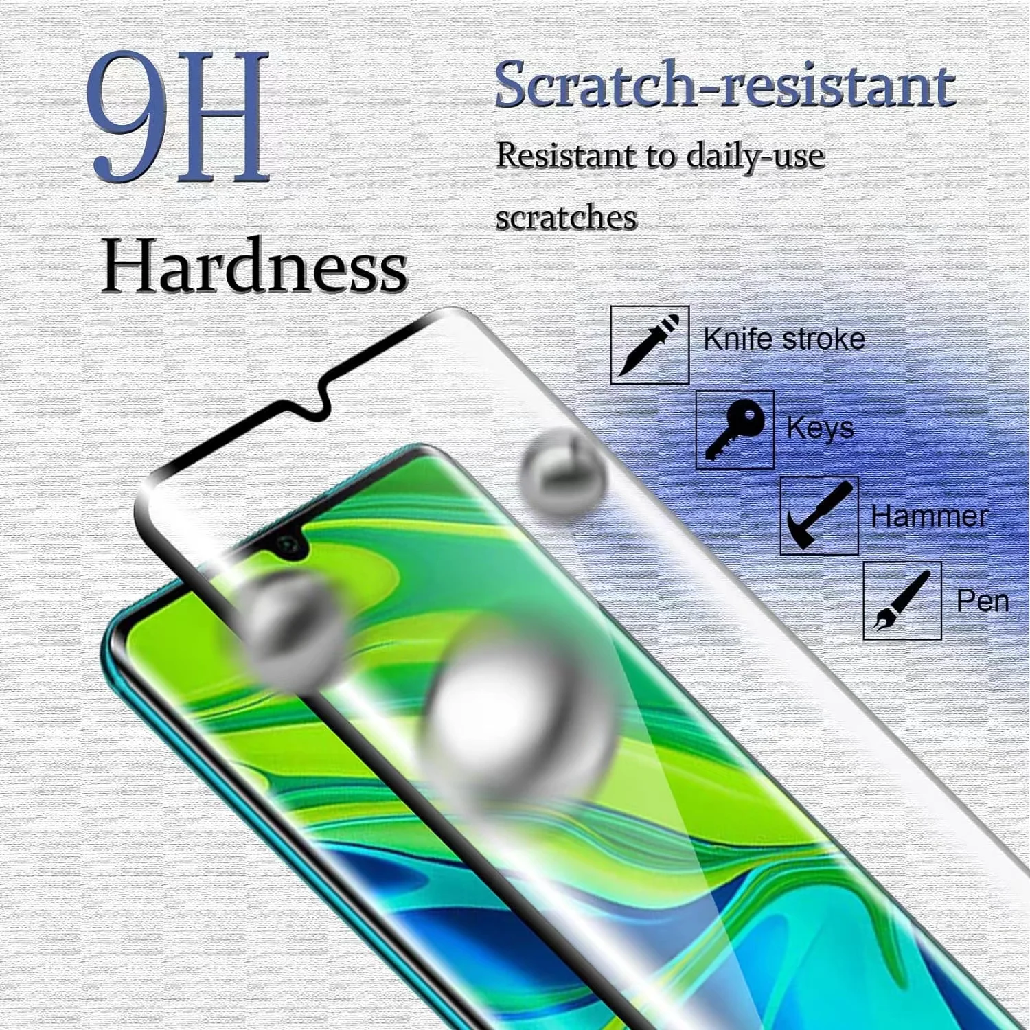6IN1 Für Xiaomi Mi 10 Glas Mi  – Curved Edge Screen Bewertung und Preis