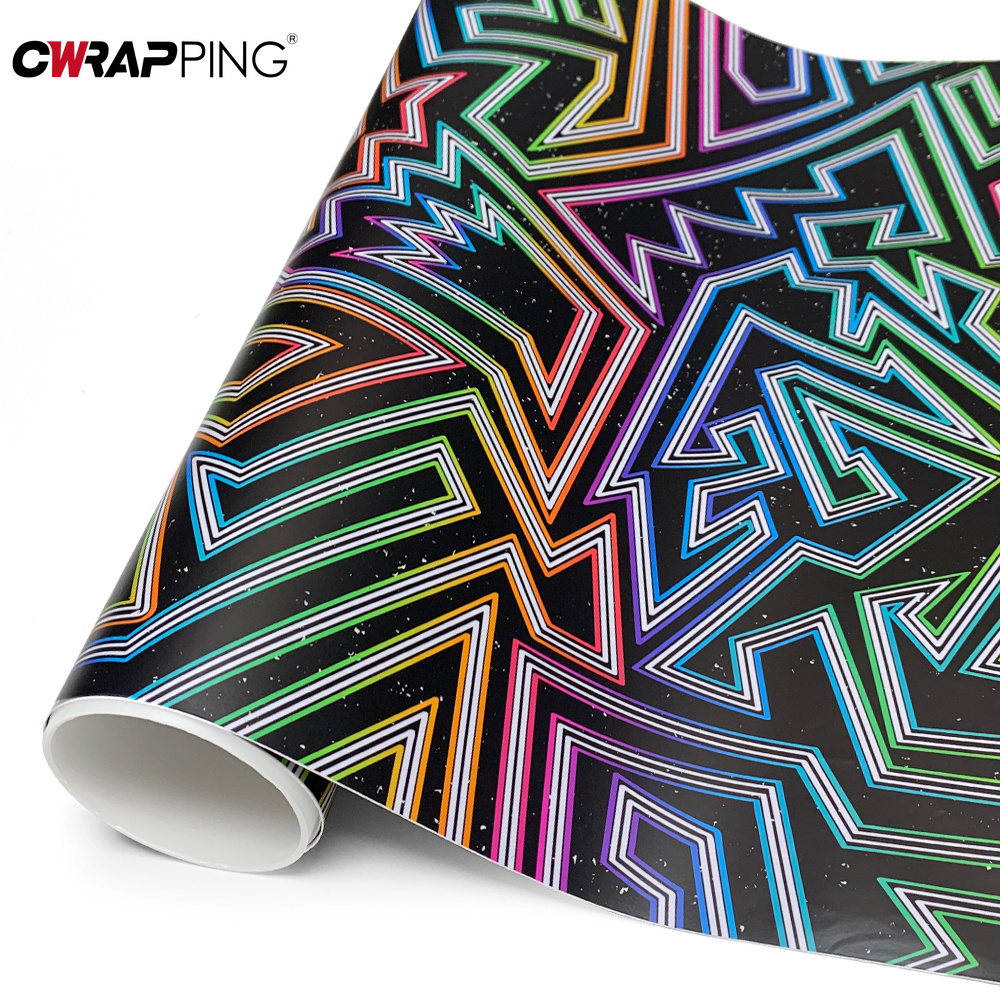Regenbogen-Linien Auto-Vinylfo – Full Cover Adhesive Bewertung und Preis