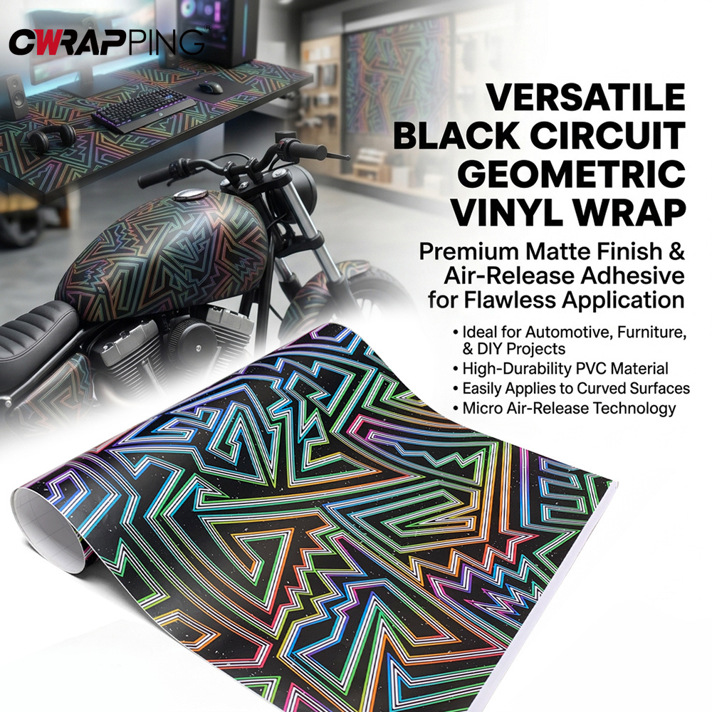 Regenbogen-Linien Auto-Vinylfo – Full Cover Adhesive Bewertung und Preis
