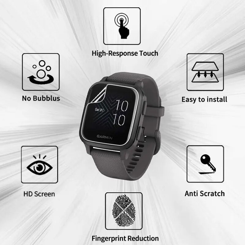 Weiche Hydrogel Film Für Garmi – Hydrogel Screen Protector Bewertung und Preis