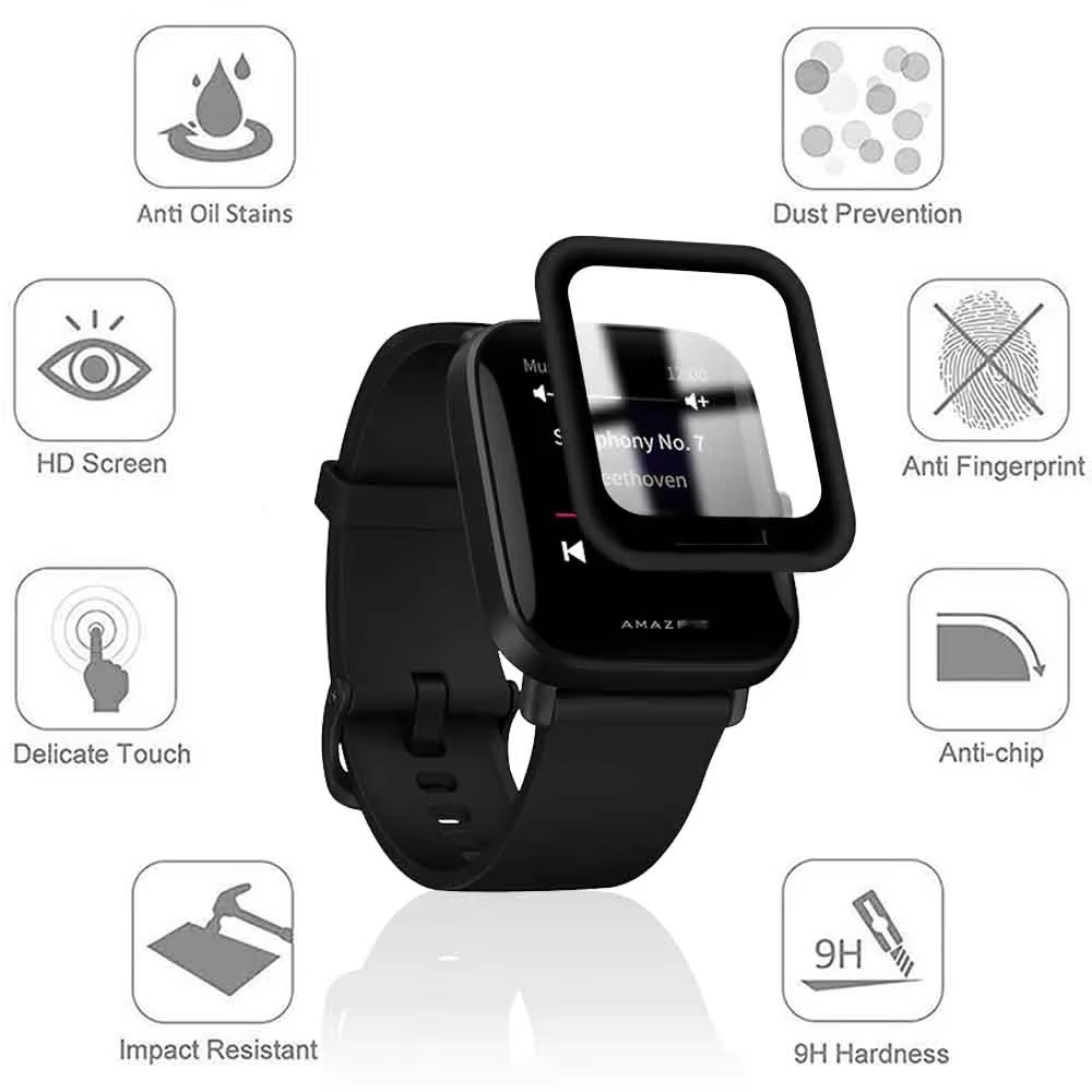 1-6 Stück Displays chutz folie – Curved Edge Screen Bewertung und Preis
