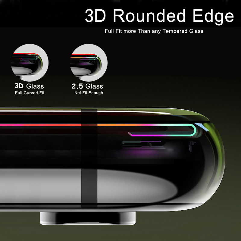 Gebogener Rand aus gehärtetem  – Curved Edge Screen Bewertung und Preis