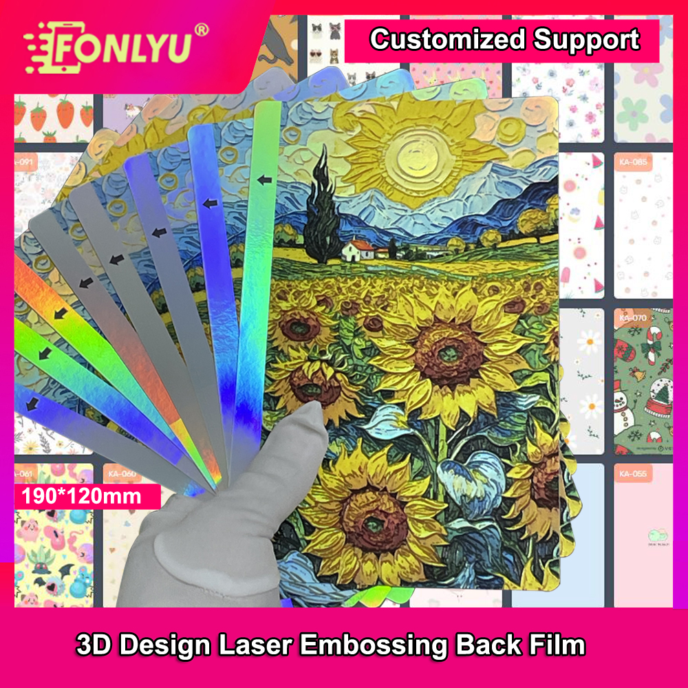 Mix Patterns Rückseite Aufkleb – Flexible Tpu Film Bewertung und Preis