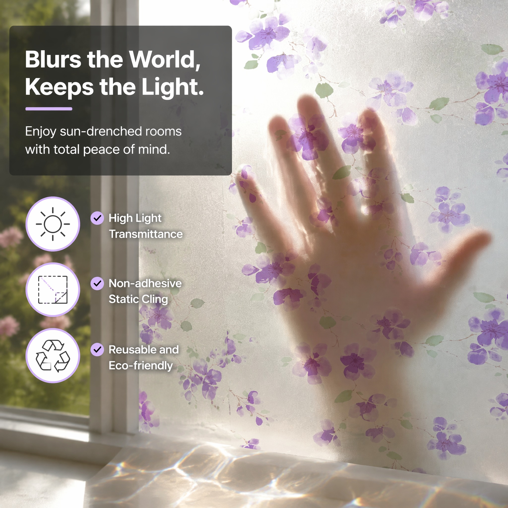 Selbstklebende, mattierte Fens – Privacy Screen Protector Bewertung und Preis