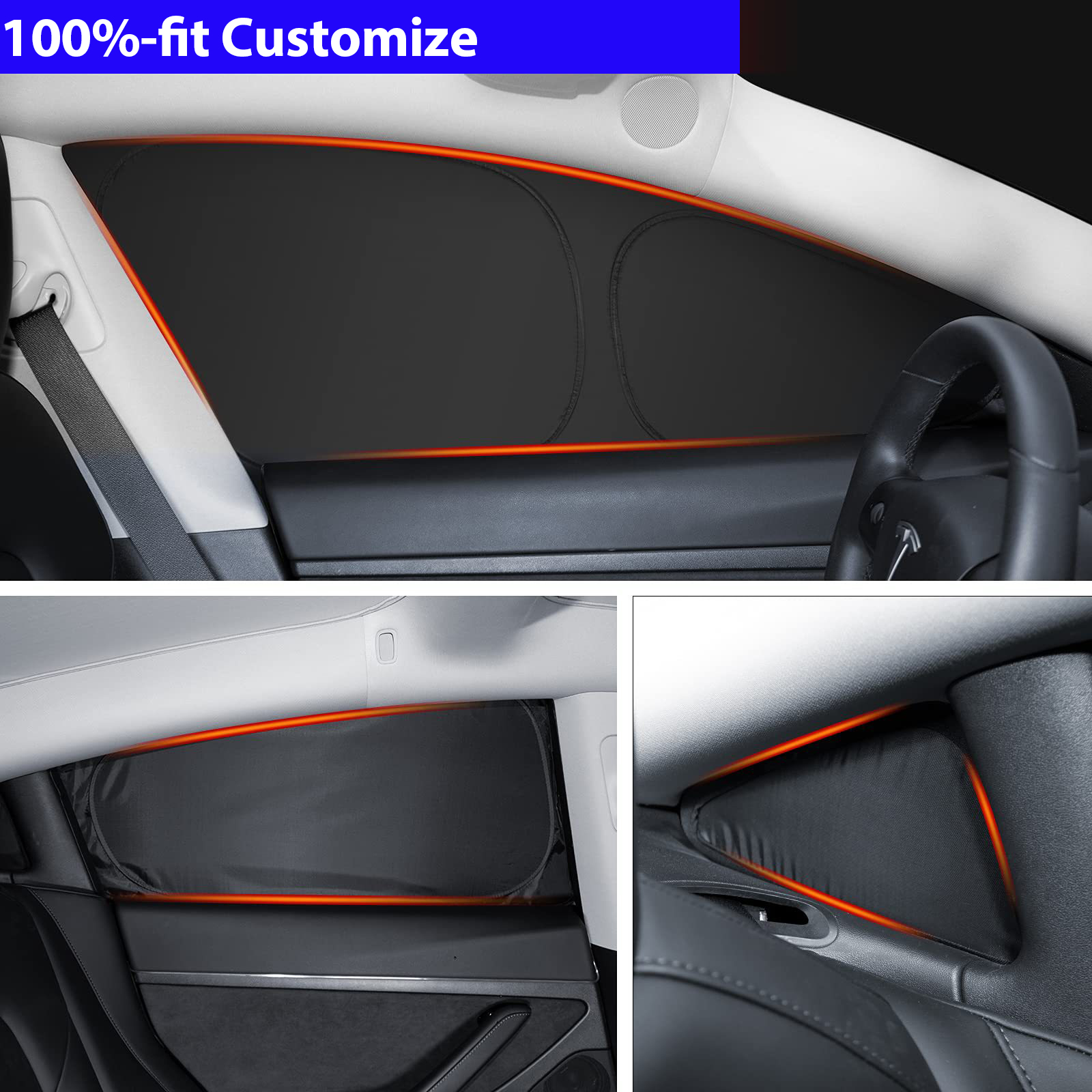 Auto-Sonnenschutz für Tesla Mo – Privacy Screen Protector Bewertung und Preis