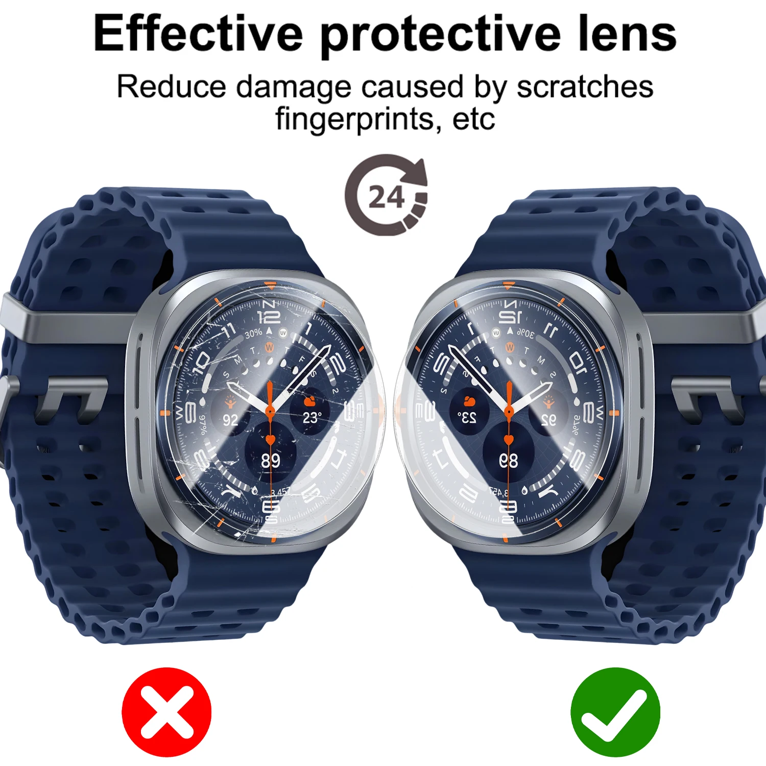 Für Samsung Galaxy Watch Ultra – Glass Protector Auto Bewertung und Preis