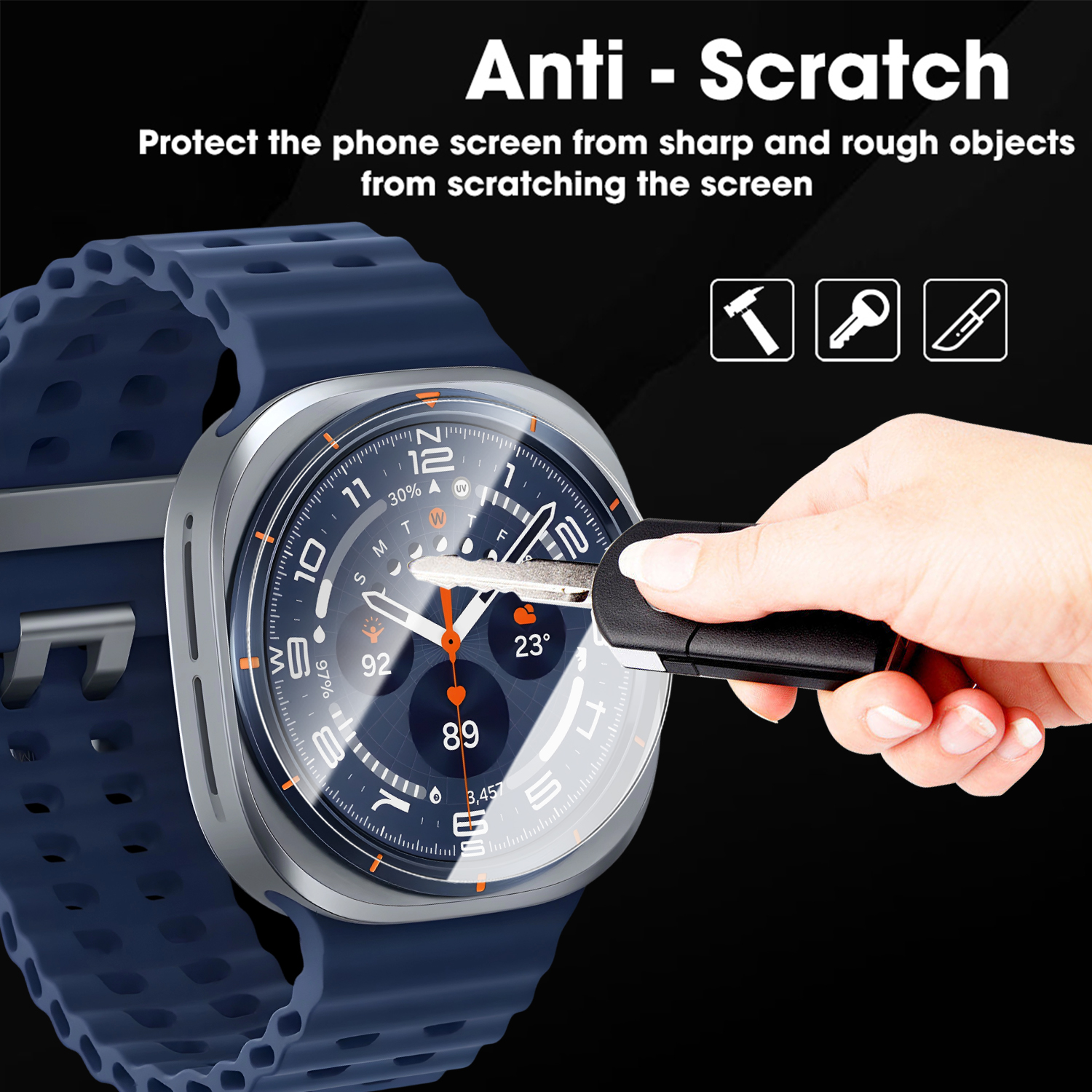 Für Samsung Galaxy Watch Ultra – Glass Protector Auto Bewertung und Preis