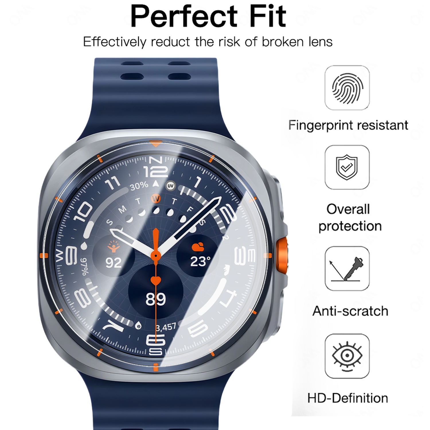 Für Samsung Galaxy Watch Ultra – Glass Protector Auto Bewertung und Preis