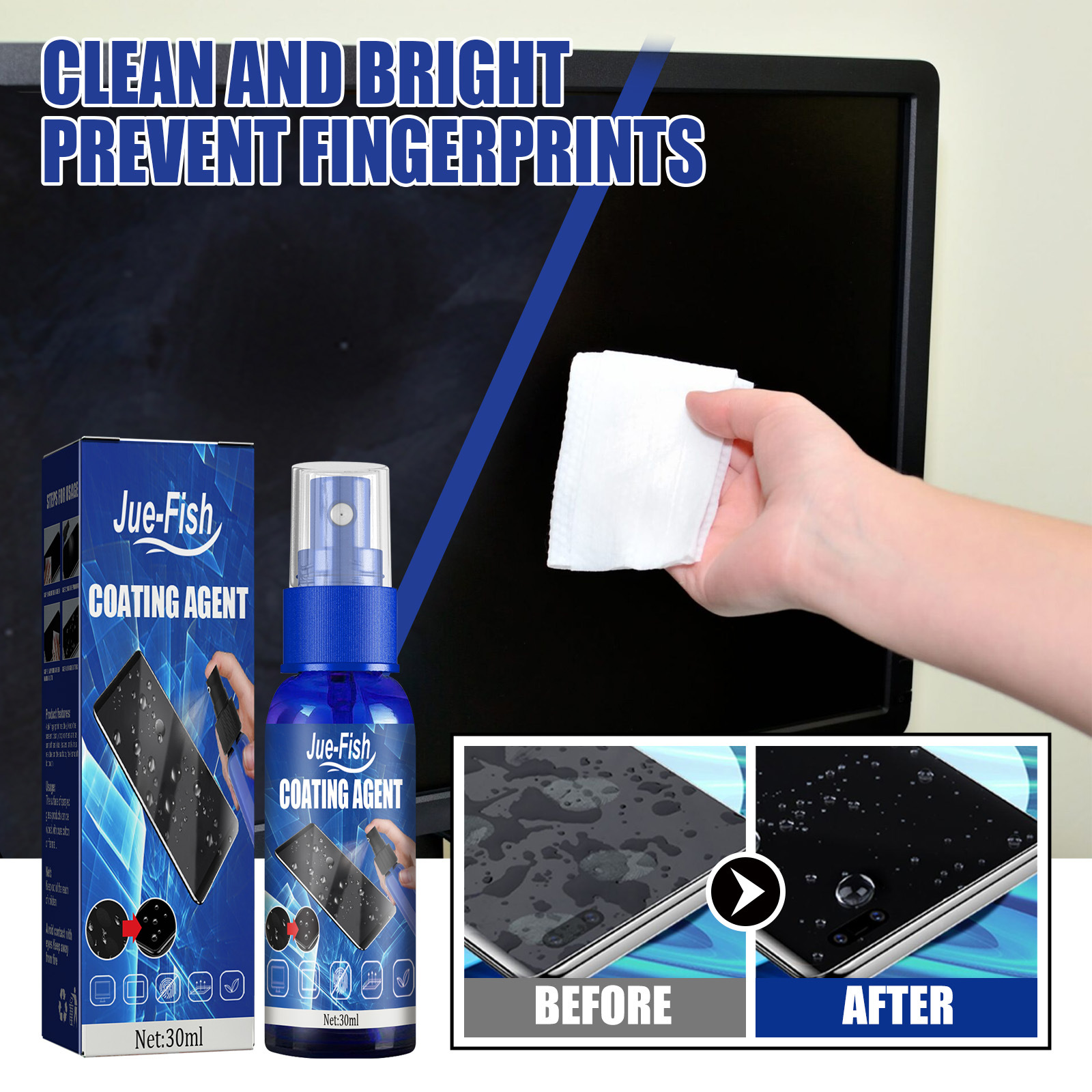 Flüssiger Displayschutz, Sprüh – Oleophobic Coating Spray Bewertung und Preis