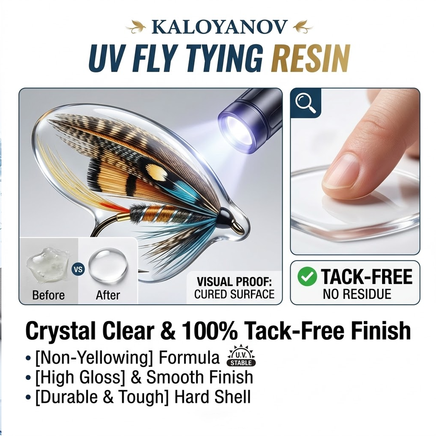 UV-Harz Fliegenbinde-Set mit U – Liquid Uv Glue Kit Bewertung und Preis