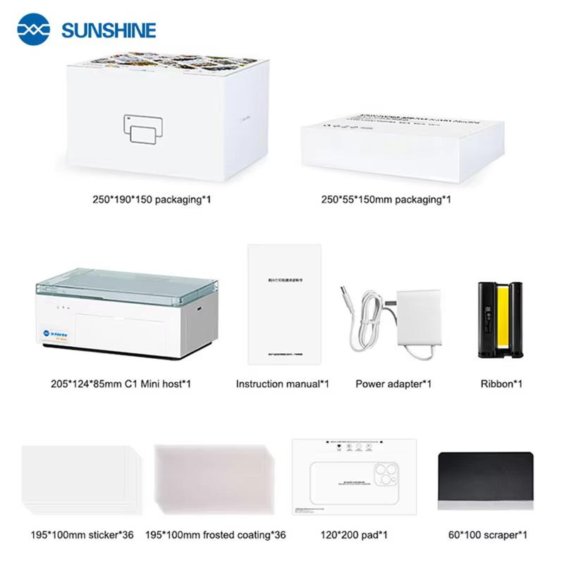 SUNSHINE C1 Mini Farbfilm-DIY- – Screen Protector Cutter Bewertung und Preis