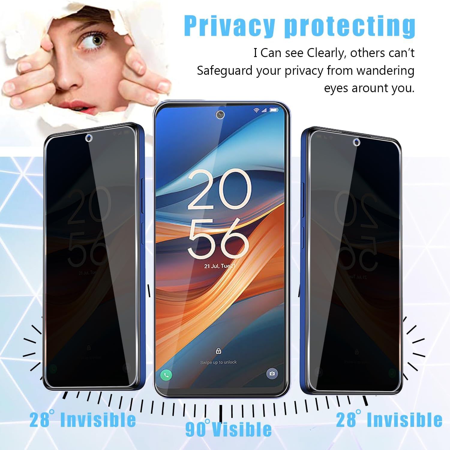 [2er-Pack] Passend für TCL 50  – Privacy Filter 2Pack Bewertung und Preis