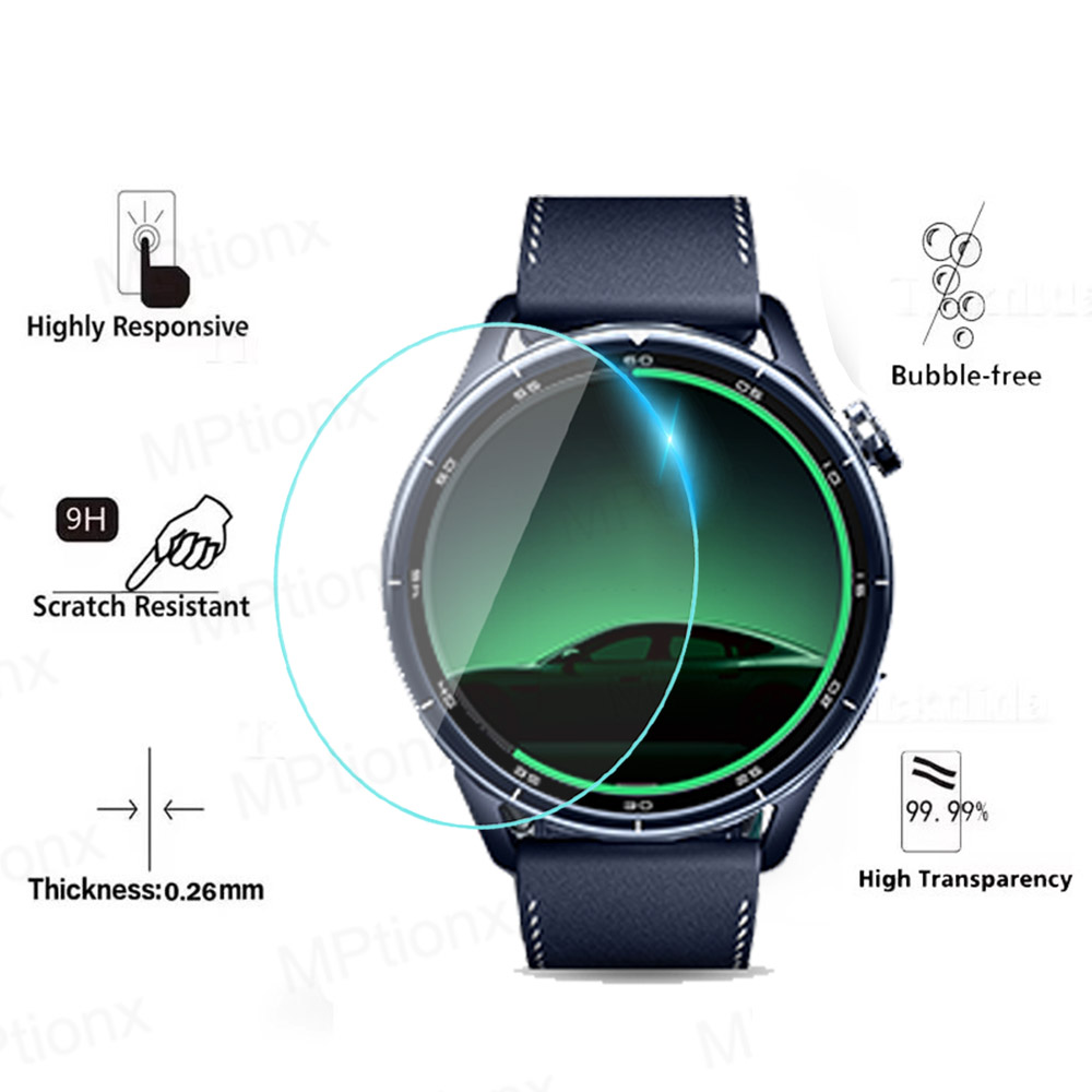 Gehärtetes Glas für Xiaomi Wat – Smartwatch Screen Film Bewertung und Preis