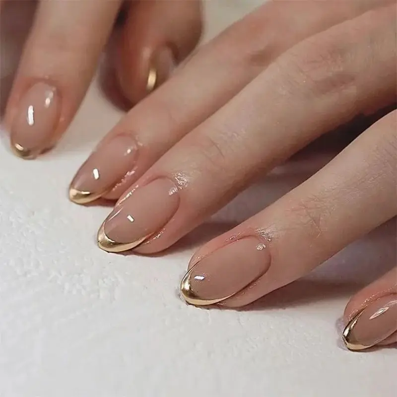 24 Stück elegante, mandelförmi – Full Cover Adhesive Bewertung und Preis