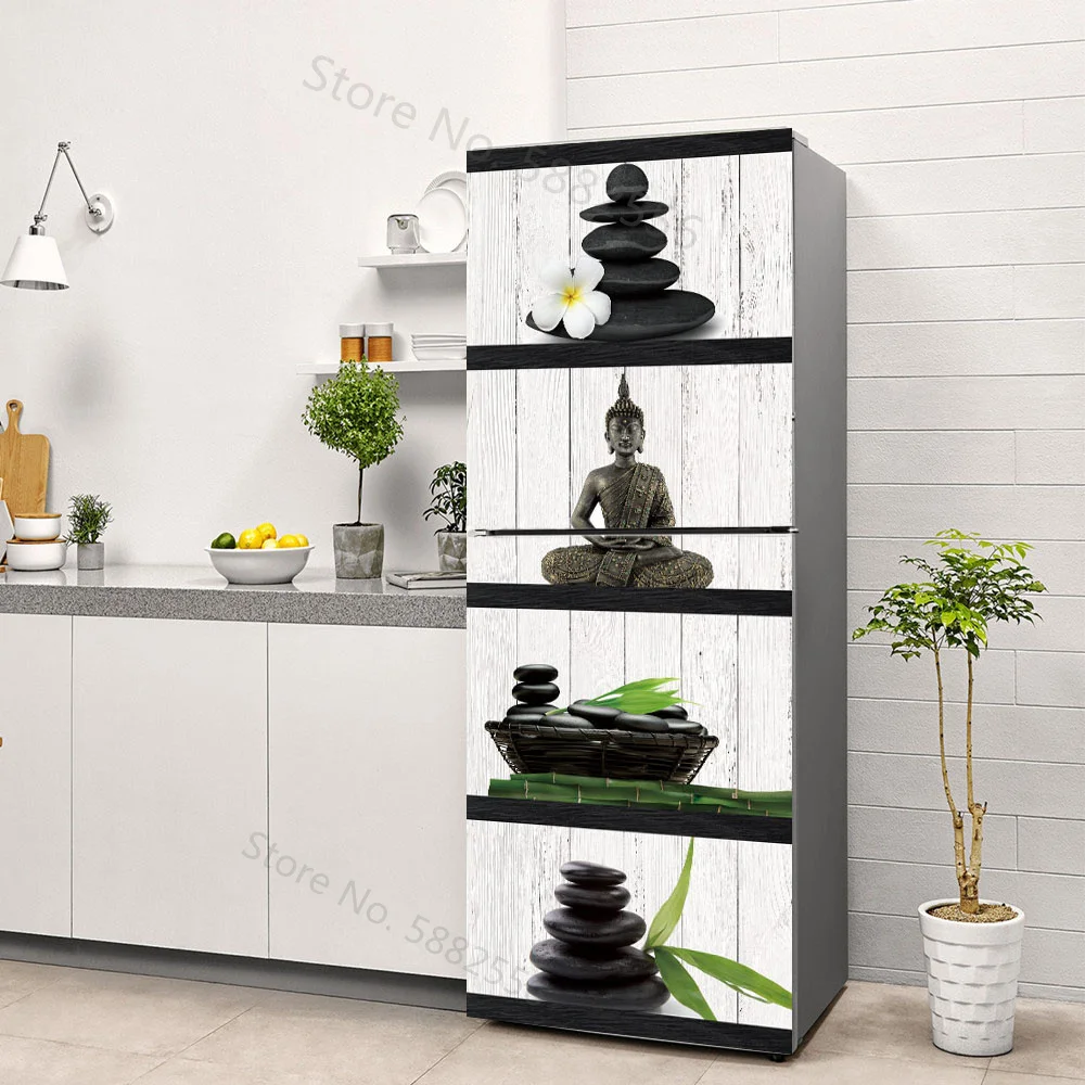 Buddha Kunst Vinyl Kühlschrank – Full Cover Adhesive Bewertung und Preis