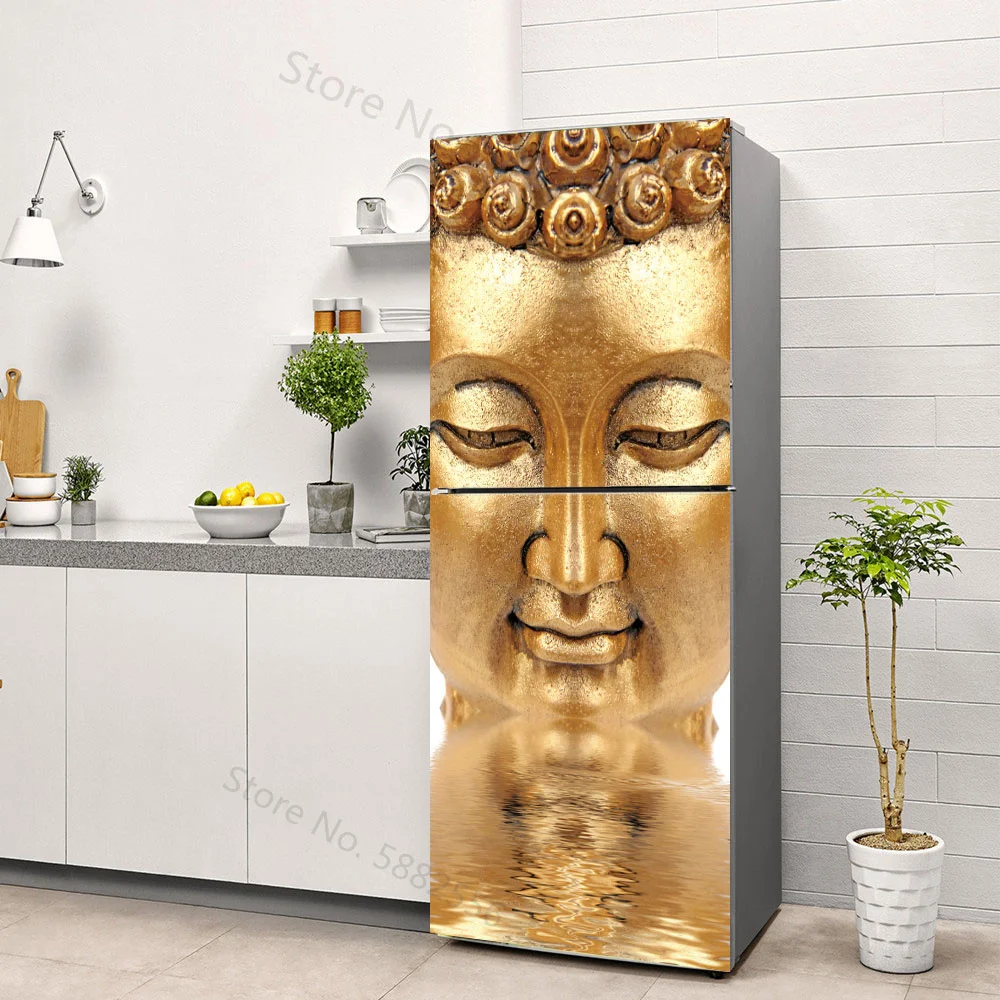 Buddha Kunst Vinyl Kühlschrank – Full Cover Adhesive Bewertung und Preis