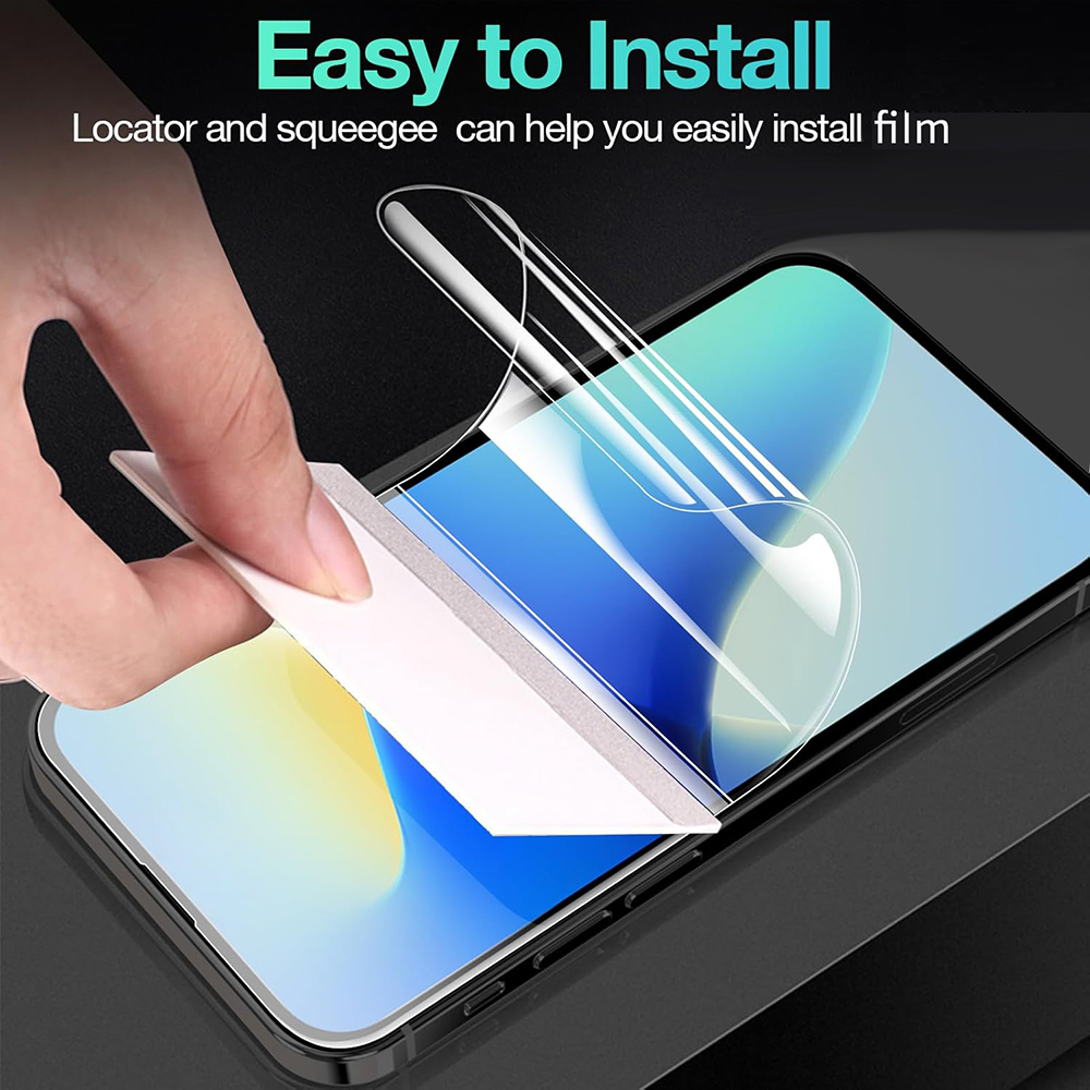 Glänzende Hydrogel-Displayschu – Flexible Tpu Film Bewertung und Preis