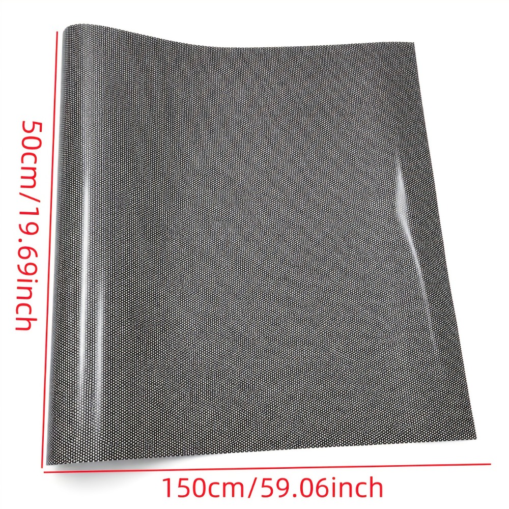 1 Rolle schwarze perforierte V – Privacy Screen Protector Bewertung und Preis