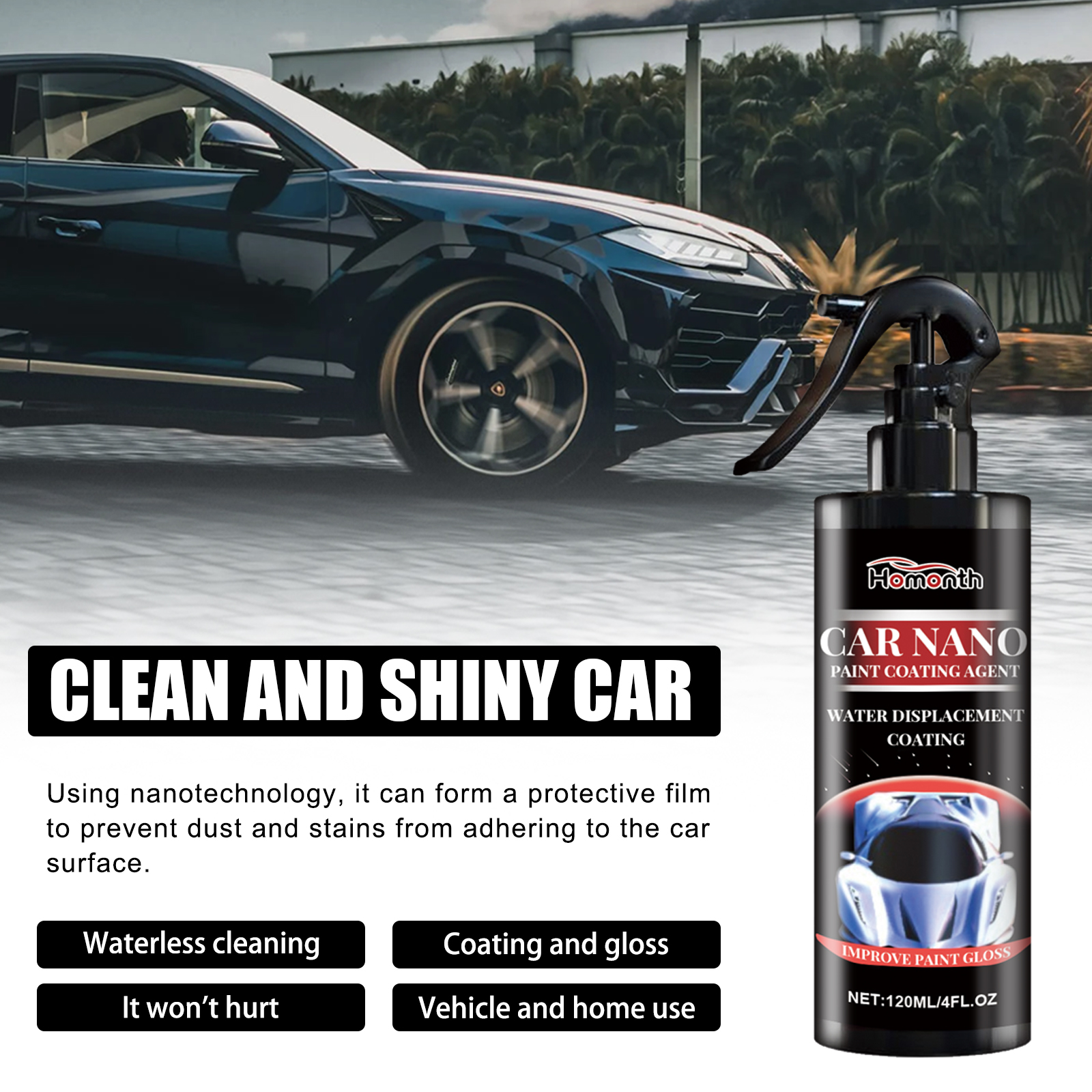 Nano-Keramikbeschichtungsspray – Nano Liquid Coating Bewertung und Preis
