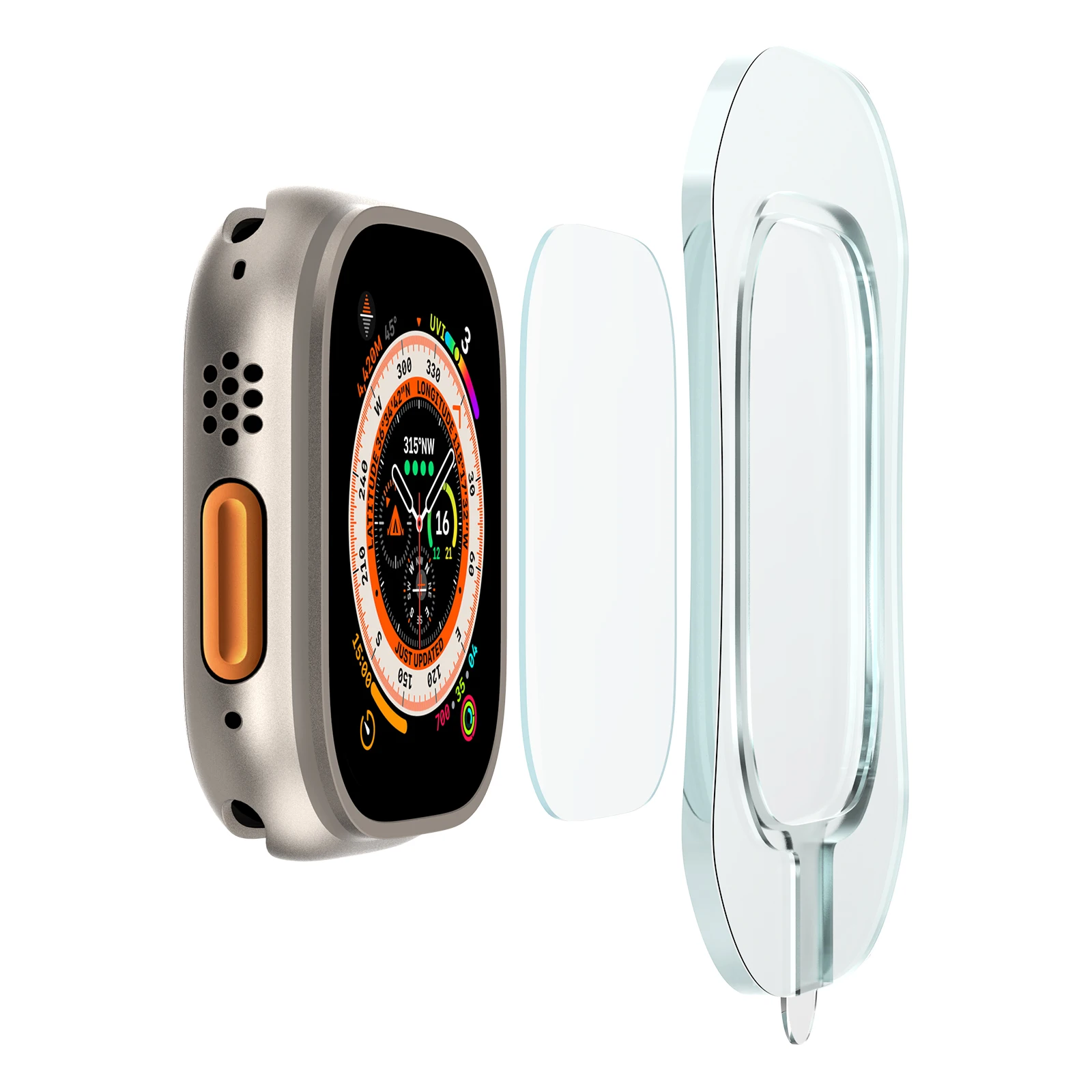 Gehärtetes Glas für Apple Watc – Screen Alignment Tool Bewertung und Preis