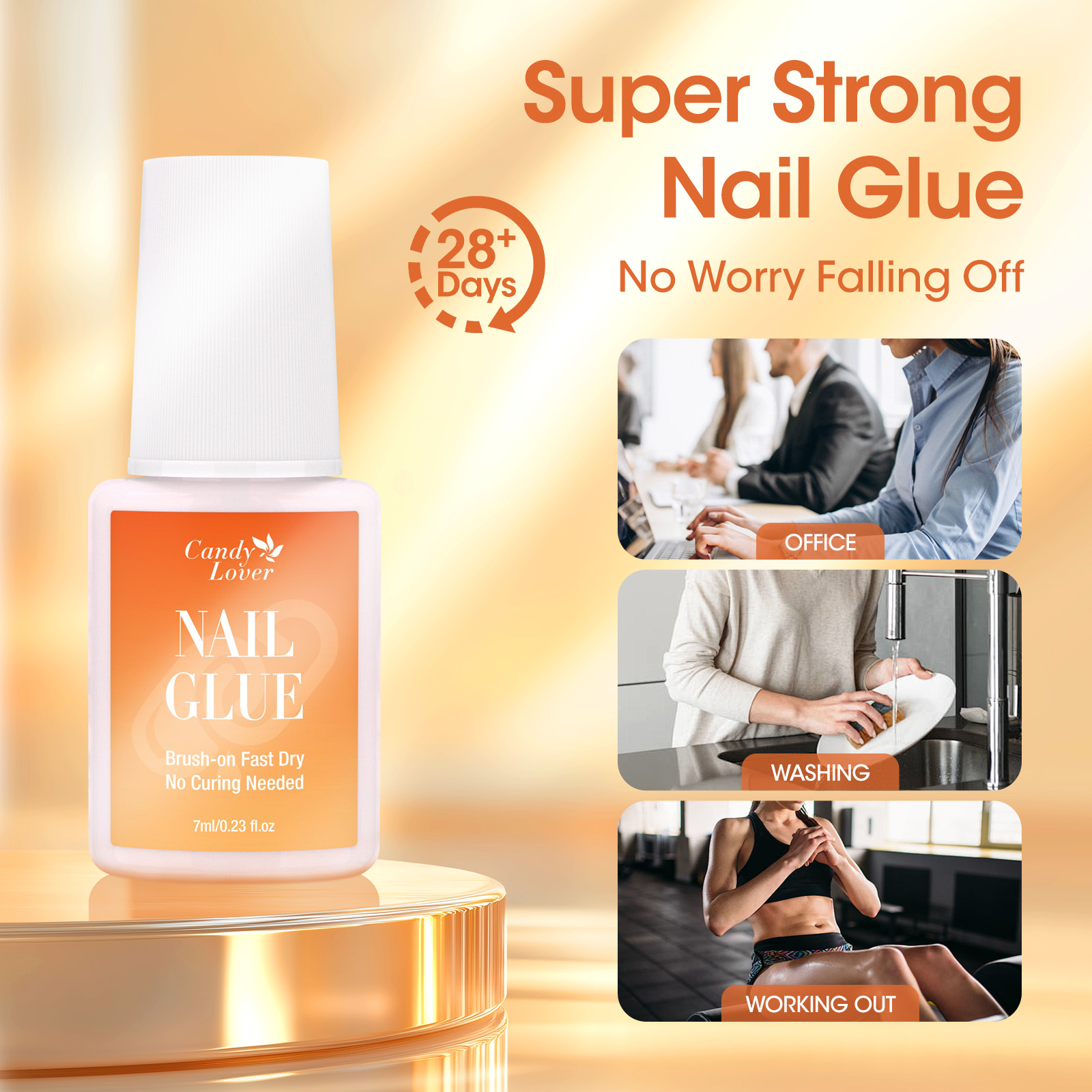 Superstarkes Nagelkleber-Entfe – Liquid Uv Glue Kit Bewertung und Preis