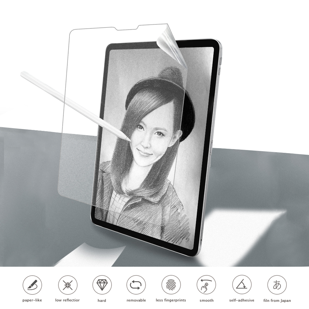 2 stücke Papier fühlen Film PE – Matte Anti Glare Screen Bewertung und Preis