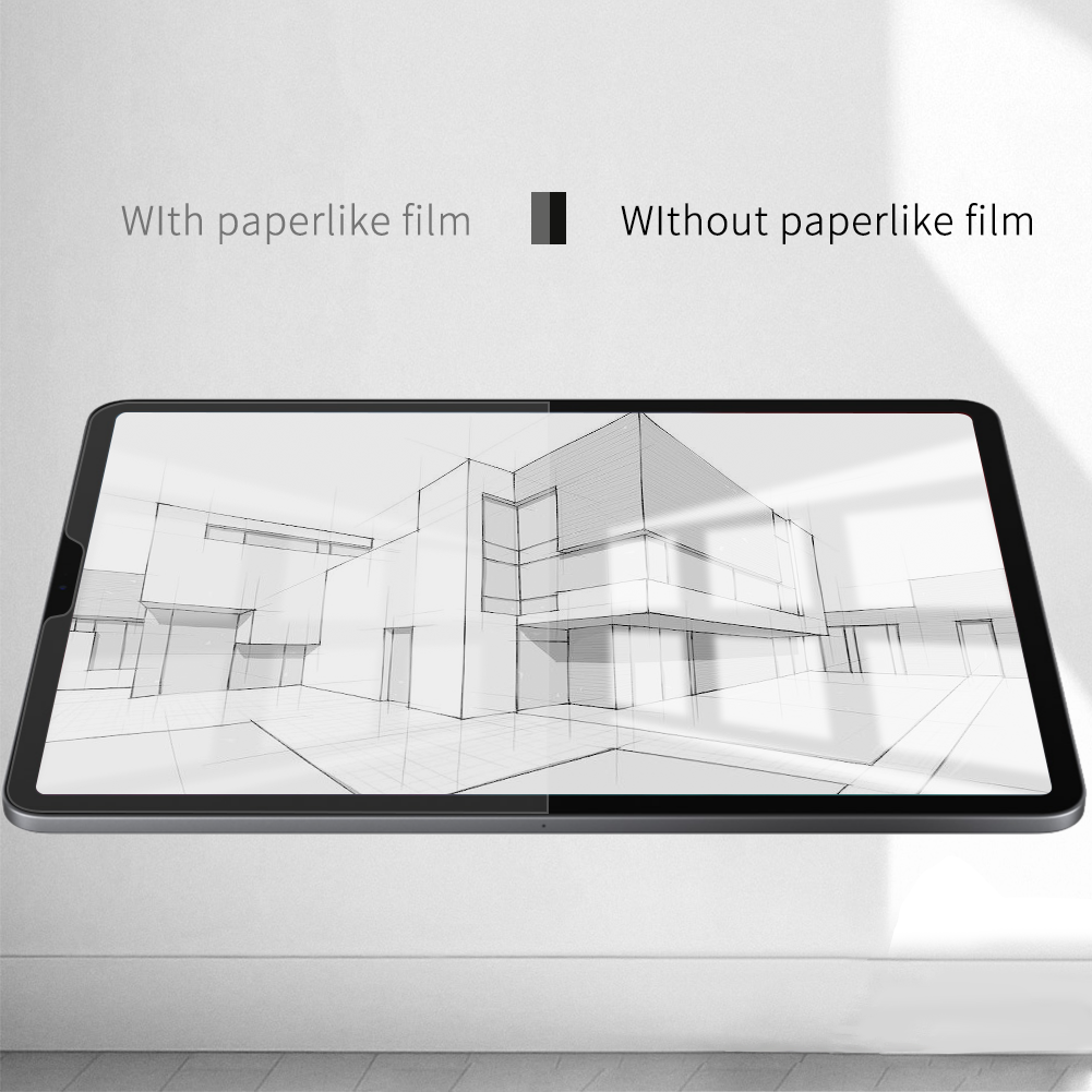 2 stücke Papier fühlen Film PE – Matte Anti Glare Screen Bewertung und Preis